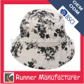 Women print pattern custom floral bucket hat